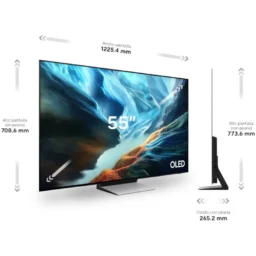 Samsung OLED QE55S90HAEXXH 55" 4K UltraHD 100Hz Smart TV Tizen HDR10 Dolby Atmos - Thumbnail Image 2