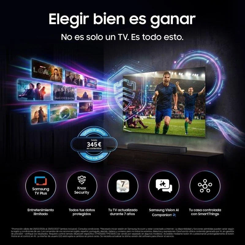 Samsung Neo QLED 55 4K UltraHD 50Hz Smart TV Tizen HDR10+ Vision AI - Image 5