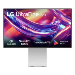 LG UltraFine 32U990A-S 32" UltraHD 6K 60Hz IPS Black HDR600 5ms Ergonomia - Thumbnail Image 2