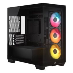 Caixa Micro-ATX CORSAIR 2800X RS-R ARGB Preta - Thumbnail Image 1