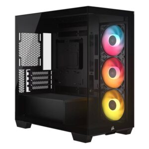 Caixa Micro-ATX CORSAIR 2800X RS-R ARGB Preta