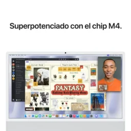 Apple iMac 24 Apple M4 10 Núcleos/16GB/256GB SSD/GPU 10 Núcleos/24" Retina Nano Texture 4.5K Prateado - Thumbnail Image 5