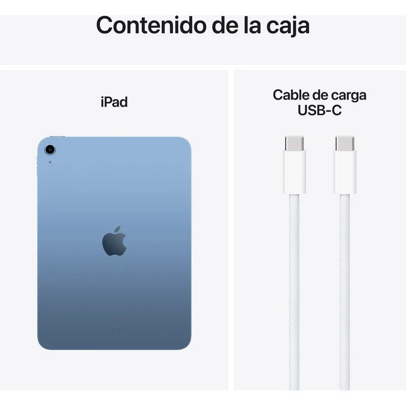 Apple iPad 2025 WiFi 11" 128GB Azul - Image 4
