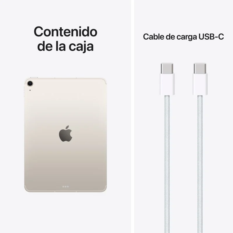 Apple iPad Air 11'' 1TB Wi-Fi + 5G M4 12GB Starlight - Image 4