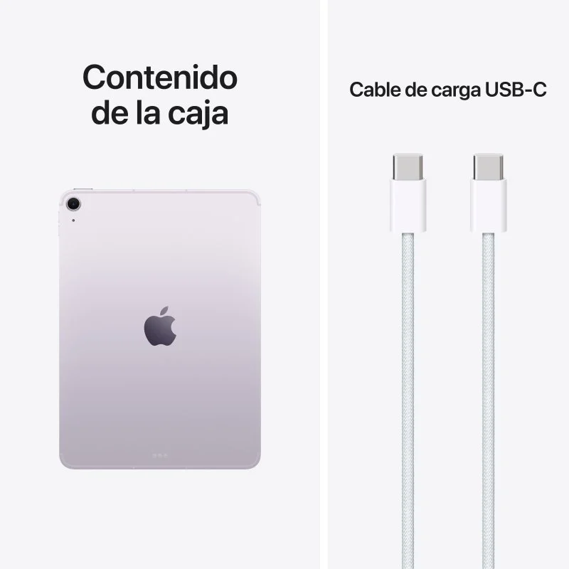 Apple iPad Air 11" 512GB Wi-Fi + 5G M4 12GB Púrpura - Image 4