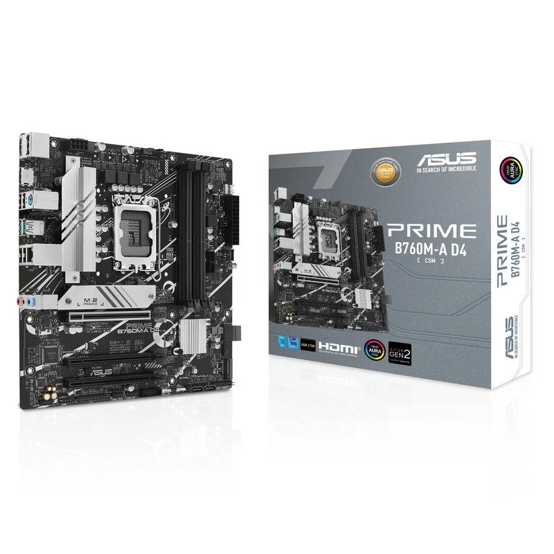 ASUS Prime B760M-A D4-CSM - Image 1