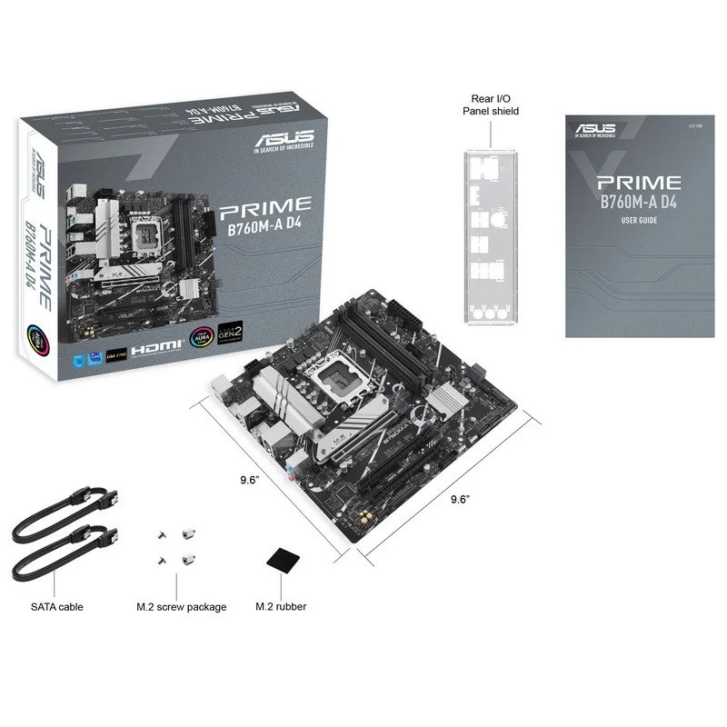 ASUS Prime B760M-A D4-CSM - Image 6