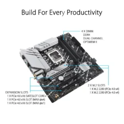 ASUS Prime B760M-A WIFI D4 - Thumbnail Image 5