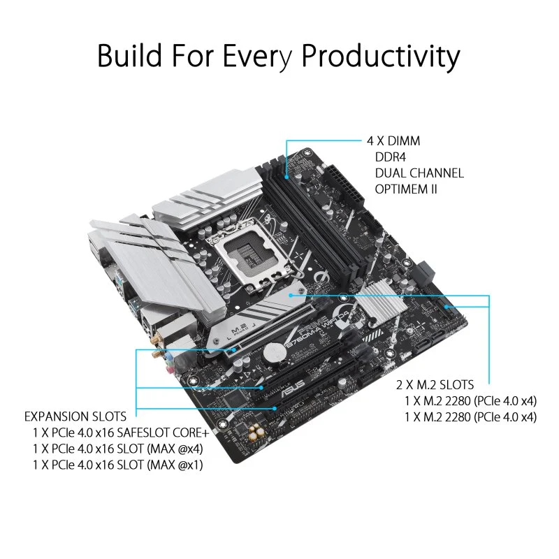 ASUS Prime B760M-A WIFI D4 - Image 5