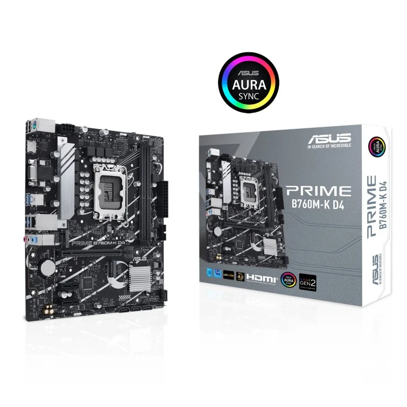 ASUS Prime B760M-K D4 - Image 2