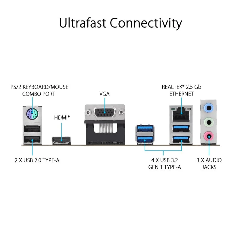 ASUS Prime B760M-K D4 - Image 4