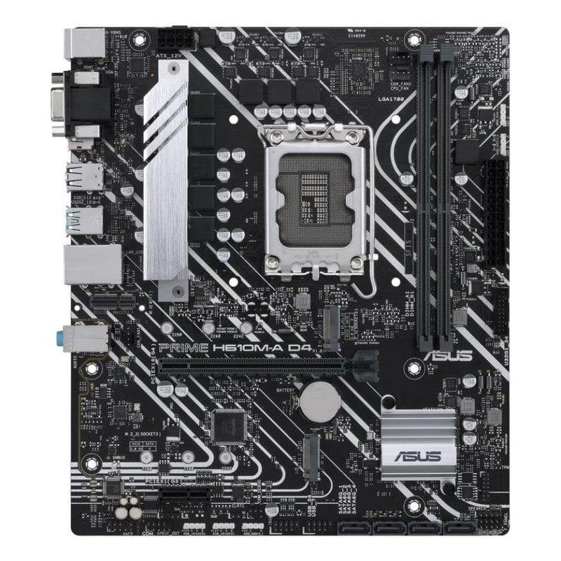 ASUS PRIME H610M-A D4-CSM LGA1700 DDR4 Micro ATX RGB - Image 2