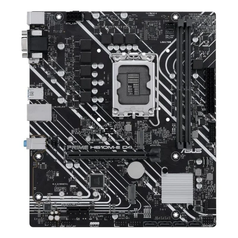 ASUS PRIME H610M-E D4-CSM LGA1700 DDR4 sem WiFi - Image 4