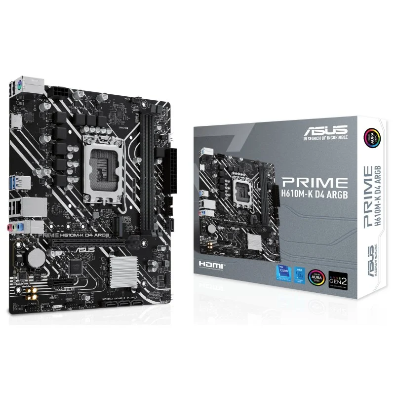 ASUS PRIME H610M-K D4 ARGB - Image 1