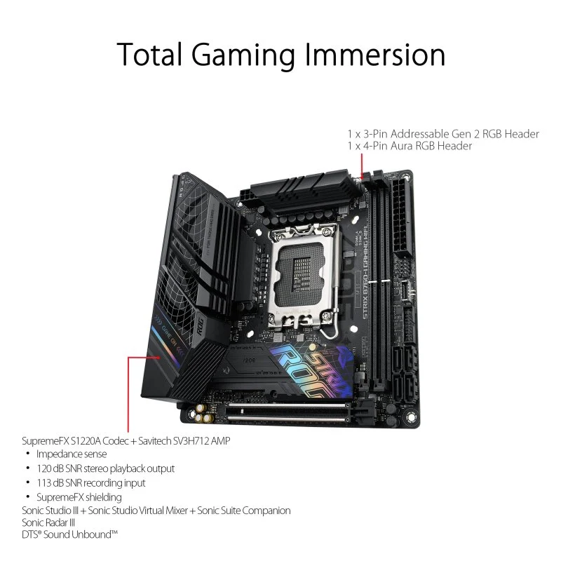 ASUS ROG STRIX B760-I GAMING WIFI - Image 3
