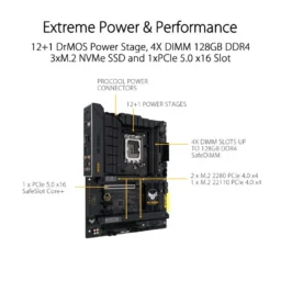 ASUS TUF GAMING B760 PLUS WIFI D4 - Thumbnail Image 3