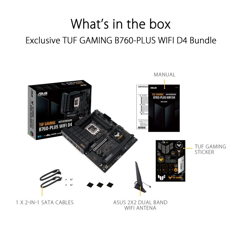 ASUS TUF GAMING B760 PLUS WIFI D4 - Image 5