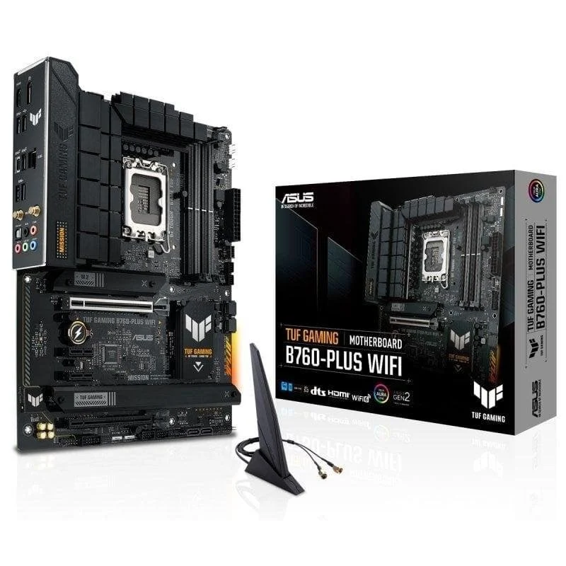 ASUS TUF GAMING B760 PLUS LGA1700 DDR5 ATX WiFi 6 - Image 1