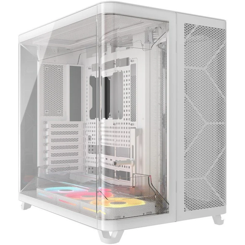 Corsair AIR 5400 LX-R Link RGB Caixa E-ATX com Câmara Tripla - Image 1