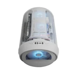 Mars Gaming MC-CYLON Caixa Micro-ATX RGB Branca - Thumbnail Image 4