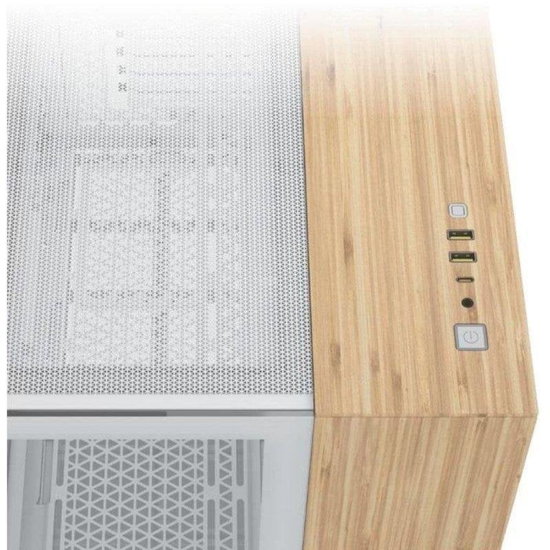 Corsair 2500X Mini Tower Micro ATX Branco/Bambu - Image 2