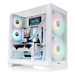 Thermaltake View 390 Air Caixa Gaming ATX com Vidro Temperado e ARGB Branca