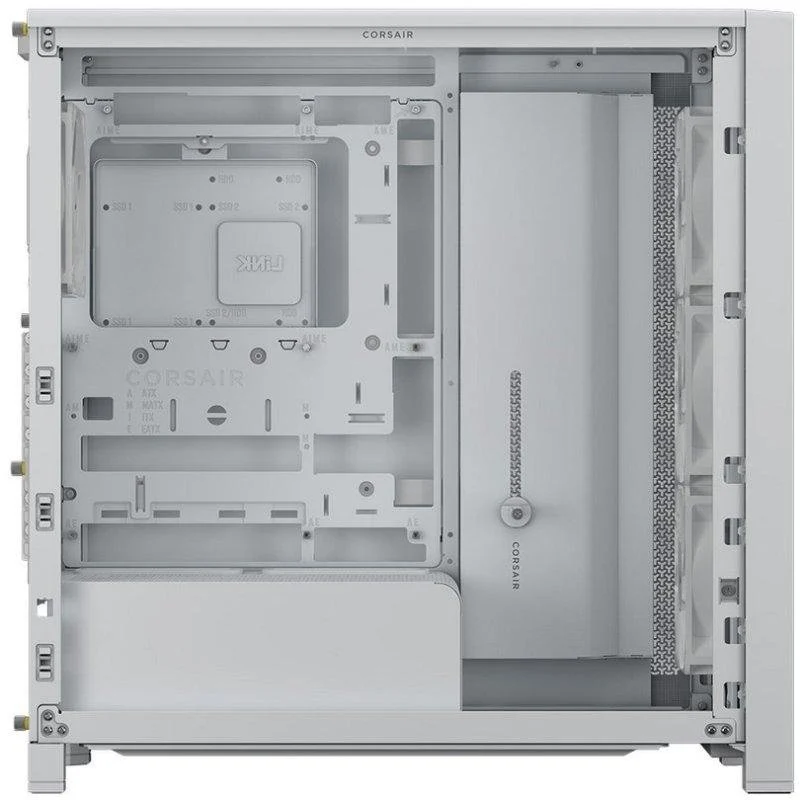 Chassis PC Corsair FRAME 4000D WOOD RS vidro temperado - Image 5