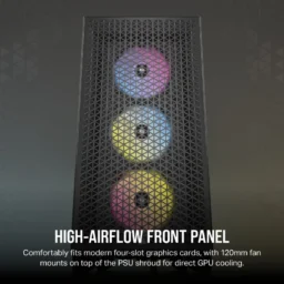 Corsair 3000D RGB AIRFLOW Vidro Temperado USB 3.2 Preta - Thumbnail Image 7