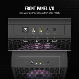 Corsair 3000D RGB AIRFLOW Vidro Temperado USB 3.2 Preta - Thumbnail Image 8
