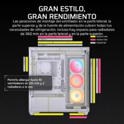 Corsair 3500X LX-R RGB Caixa E-ATX com Vidro Temperado - Thumbnail Image 5