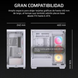 Corsair 3500X LX-R RGB Caixa E-ATX com Vidro Temperado - Thumbnail Image 7