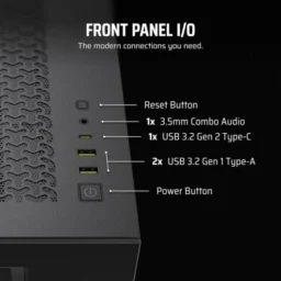 Corsair 3500X Semi Torre Vidro Temperado USB-C Preta - Thumbnail Image 7