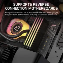 Corsair 5000T Mid Tower E-ATX Vidro Temperado USB-C Preta - Thumbnail Image 4