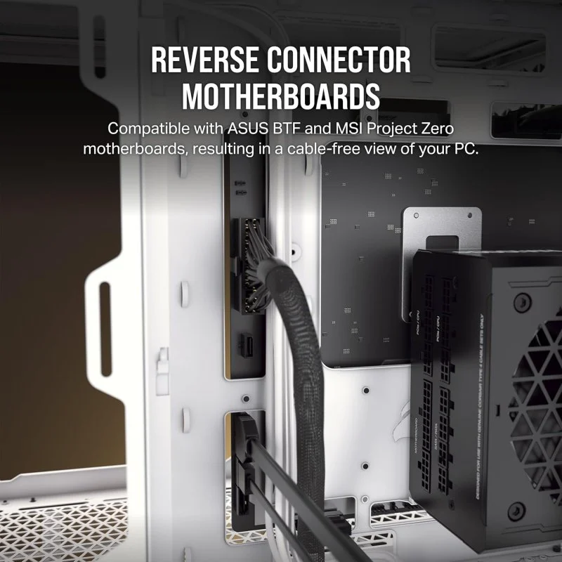 Corsair 6500X Semitorre ATX Vidro Temperado Duplo USB-C - Image 5