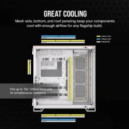Corsair 6500X Semitorre ATX Vidro Temperado Duplo USB-C - Thumbnail Image 6
