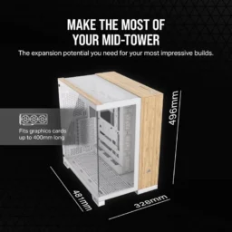 Corsair 6500X Semitorre ATX Vidro Temperado Duplo USB-C - Thumbnail Image 7
