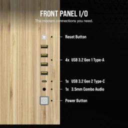Corsair 6500X Semitorre ATX Vidro Temperado Duplo USB-C - Thumbnail Image 8