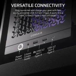 Corsair FRAME 4000D RS ARGB Semi Torre E-ATX - Thumbnail Image 7
