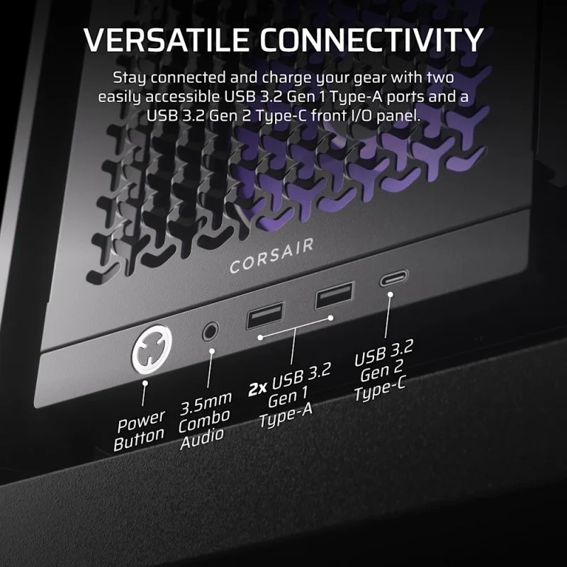 Corsair FRAME 4000D RS ARGB Semi Torre E-ATX - Image 7