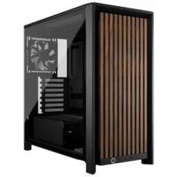 Corsair FRAME 4000D WOOD RS Madeira Nogueira Preto - Thumbnail Image 1