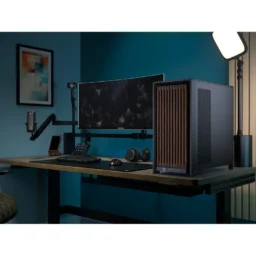 Corsair FRAME 4000D WOOD RS Madeira Nogueira Preto - Thumbnail Image 7
