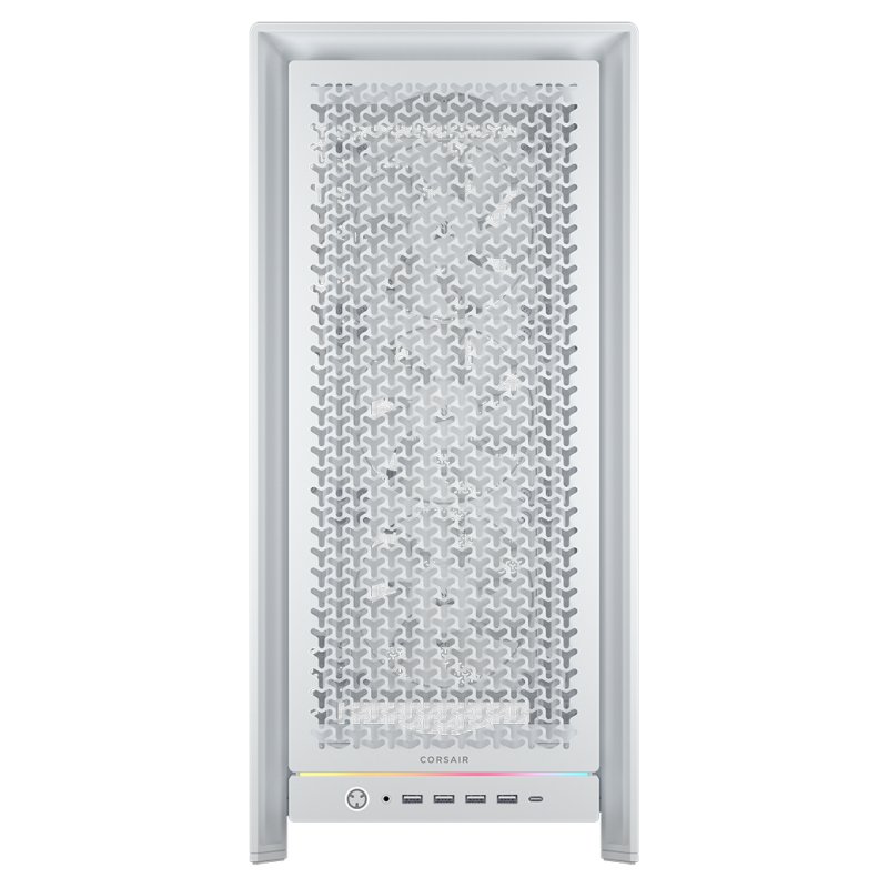 Corsair FRAME 5000 RS Torre E-ATX Vidro Temperado USB-C Branca - Image 2