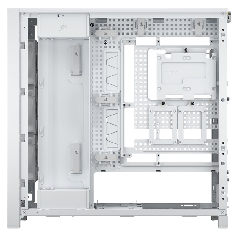 Corsair FRAME 5000 RS Torre E-ATX Vidro Temperado USB-C Branca - Image 5