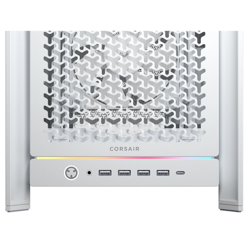 Corsair FRAME 5000 RS Torre E-ATX Vidro Temperado USB-C Branca - Image 6