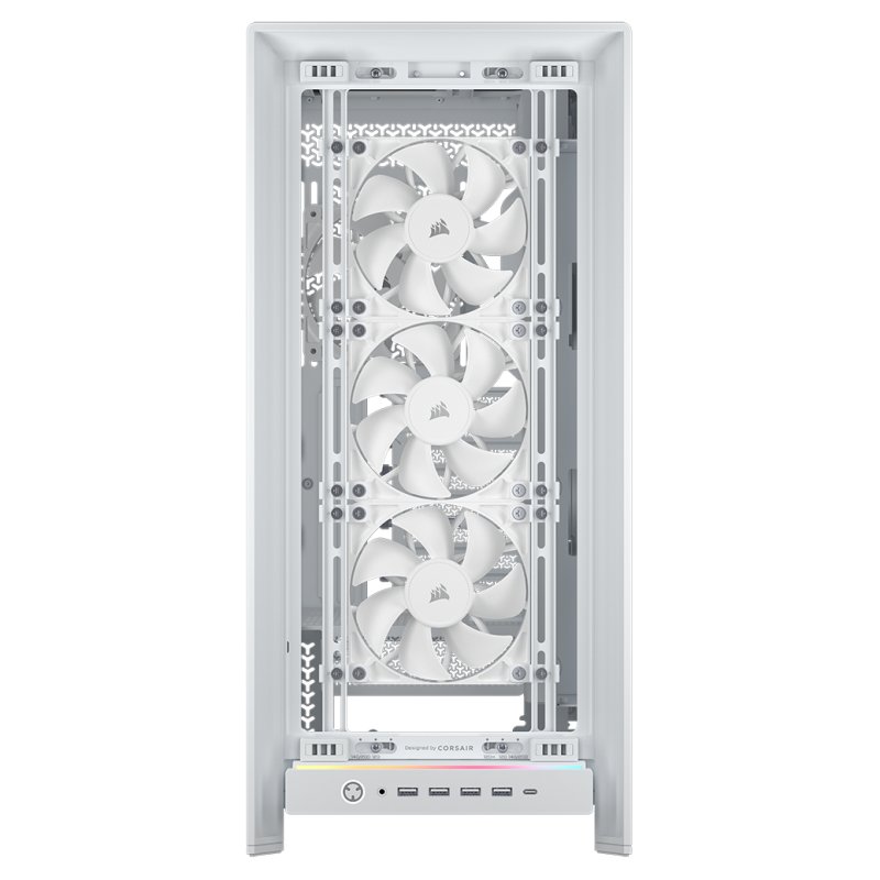 Corsair FRAME 5000 RS Torre E-ATX Vidro Temperado USB-C Branca - Image 7