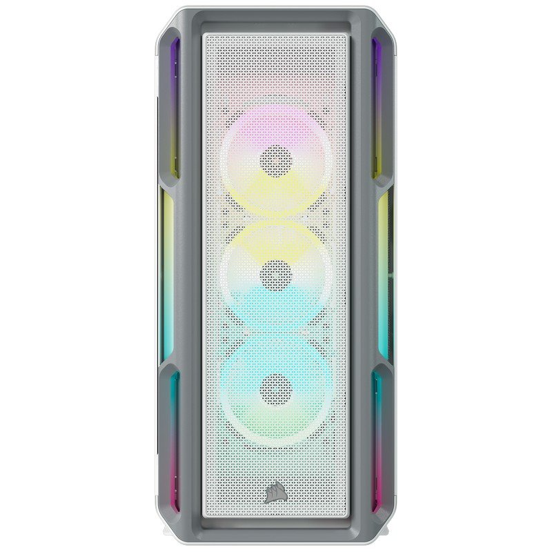 Corsair iCUE 5000T RGB Vidro Temperado USB 3.0 Branca - Image 5