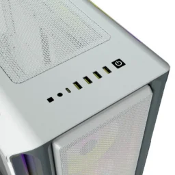 Corsair iCUE 5000T RGB Vidro Temperado USB 3.0 Branca - Thumbnail Image 7