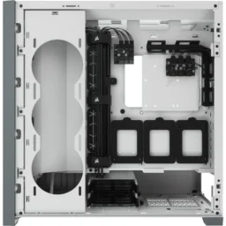 Corsair iCUE 5000X RGB Vidro Temperado USB 3.0 Branca - Thumbnail Image 4