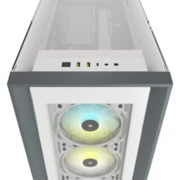 Corsair iCUE 5000X RGB Vidro Temperado USB 3.0 Branca - Thumbnail Image 5