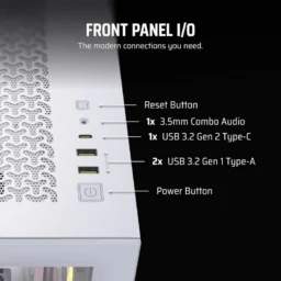 Corsair iCUE LINK 3500X RGB Semi Torre Vidro Temperado - Thumbnail Image 7